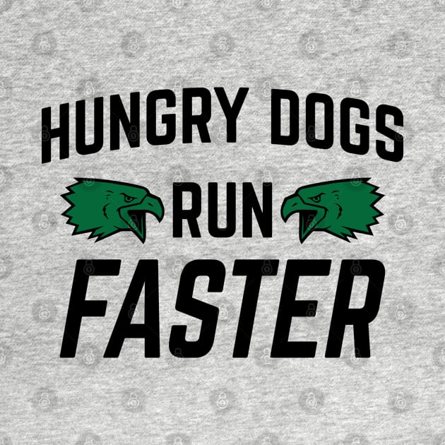 Hungry Dogs Run Faster - Retro-Vintage v4 by Emma